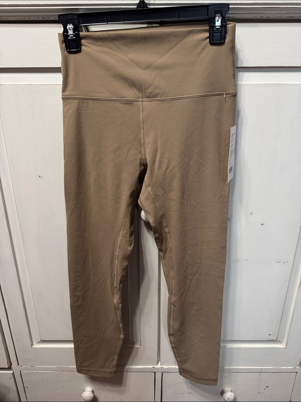 Women's High-Rise Tan Performance Leggings
